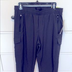 NWT men's All in Motion charcoal gray joggers sz M